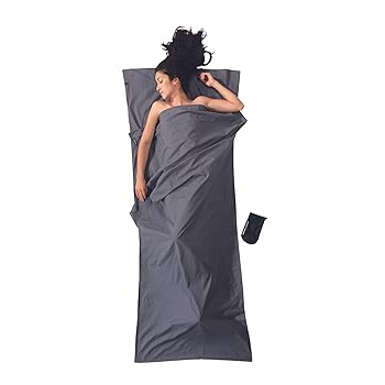 【中古】【39shop】Cocoon★TravelSheet Cotton グレー(非常に良い)|ドリエム店