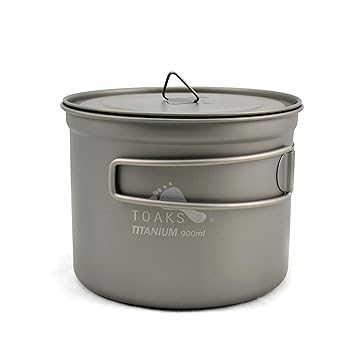 【中古】TOAKS Titanium 900ml Pot with 115粍 Diameter by TOAKS