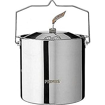 【中古】PRIMUSプリムス キャンプファイア ステンレスポット 5L 携帯袋付 P738005
