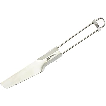 【中古】Esbitエスビット アウトドア 登山 キャンプ チタニウムナイフ ESFK125TI