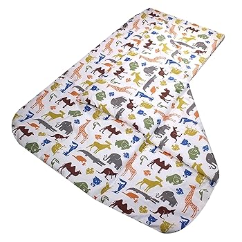 【中古】Disc-O-Bed 赤ちゃん用デュバレー 飛び切りメモリーフォームスリーピングパッド\u0026羽ブランケット団ディンキーパターン