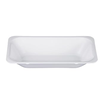 【中古】台和 角型ボンネット食麺麭 1/3 白 1780ml UL-1365-W