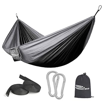 【中古】Forbidden Roadハンモックシングル&ダブルキャンプポータブルパラシュートハンモック用アウトドアハイキング旅行バック ? 210dナイロンタフタハ