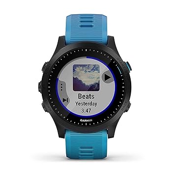 【中古】GARMINガーミン 駈けっくら トライアスロン用GPSご覧なさる ForeAthlete 945 Blue 快い音生まれ変わり役立つこと 心臓の鼓動 歩数 雨合羽日本定まり品