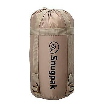 【中古】Snugpakスナグパック 寝袋 シュラフ コンプレッションサック スモール デザートタン 衣類 圧縮袋 収納 旅行 キャンプ SP14721DT 日本正規品
