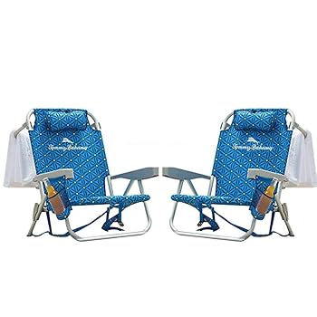 【中古】Tommy Bahama 思われ人青色、優勝杯保持者折りたたみ式2個