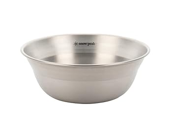 【中古】Snow Peakスノーピーク snow peak ステンレス鋼 SPテーブルウェアボール