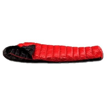 【中古】イスカISUKA 寝袋 エア湖180X 赤いこと 少なくとも当て嵌める気温8度 アウトドア用寝具-スポーツ・アウトドア