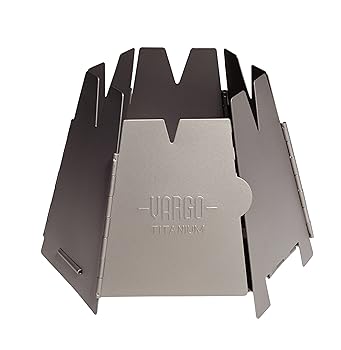 【中古】バーゴ チタニウム ヘキサゴンウッドストーブT-415