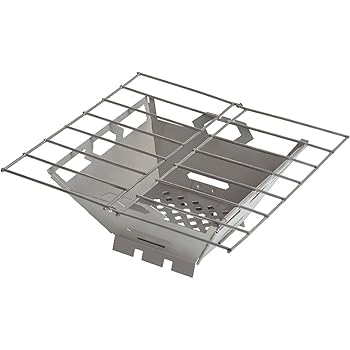 【中古】バーゴ チタニウムファイヤー ボックスグリルT-433