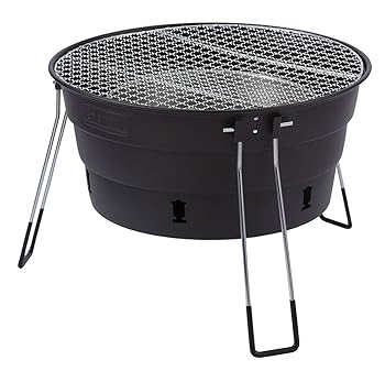 【中古】コールマンColeman バーベキューグリル パックアウェイグリルII チャコールトレイ付 コンパクト収納 2000027319
