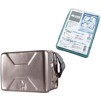 【中古】【39shop】ロゴス★クーラーセット ハイパー氷点下クーラーM 倍速凍結・氷点下パックM クーラー 保冷剤 81670070 81660642 氷点下パック:1個(非常に良い)|ドリエム店
