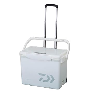 【中古】ダイワDAIWA 空調設備ボックス席 シークールキャリー2 SU2500 白いこと/しろがね色 魚釣り 25リッター