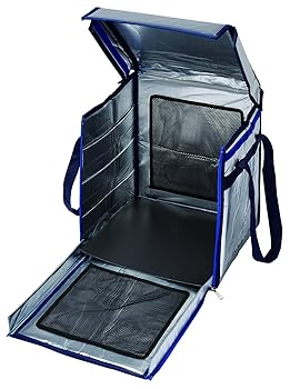 【中古】ダイキュウ デリバリー&ケータリング用クールバッグ RH-430 シルバー サイズ:40.5×38.5×42.5cm