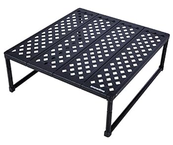 【中古】スノーラインsnowline アウトドア 難民キャンプ 軽さ 置き目速見表 キューブグラウンドテーブル  日本置き目品  13185 テーブル-チェア・テーブル・レジャーシート
