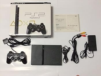 【中古】【39shop】PlayStation★2 チャコール・ブラック SCPH-79000CB メーカー生産終了(非常に良い)|ドリエム店