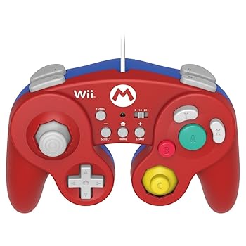 【中古】Wii U/Wii対応ホリ クラシックコントローラー for Wii U マリオ