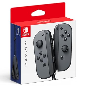 【中古】任天堂純正品Joy-Con L / R グレー