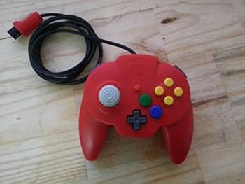 【中古】ホリパッドミニ64 赤いこと N64
