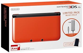 【中古】ニンテンドー3DS LL リミテッドパック オレンジXブラック