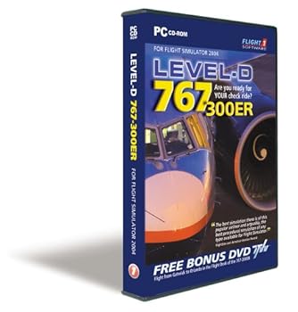 【中古】Level-D 767 SE with video DVD included Add on for FS 2004輸入版