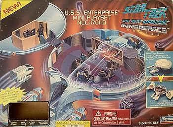 【中古】Star Trek the Next Generation Innerspace Playset - U.S.S. Enterprise NCC-1701-D 30,683円