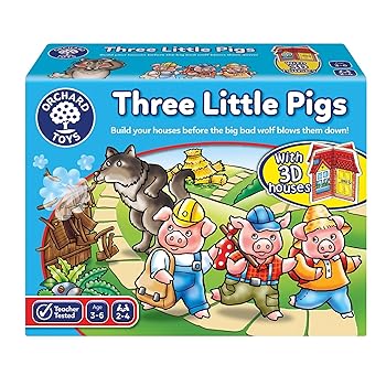 【中古】Orchard Toys Three Little Pigs