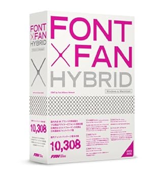 【中古】フォント・アライアンス・ネットワーク FONT x FAN HYBRID