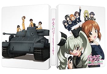 【中古】 ガールズ&パンツァー これが本当のアンツィオ戦です! 杉本功描き下ろし絵柄スチールブックケース付 SteelBook Blu-ray