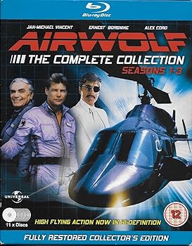 【中古】【39shop】Airwolf★Complete Collection Season 1-3 - 11-Disc Box Set Air wolf - Seasons One, Two & Three NON-USA FORMAT, Blu-Ray, Reg.B Import -(良い)|ドリエム店