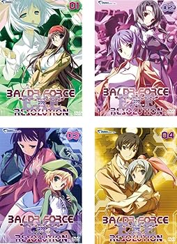 【中古】BALDR FORCE EXE RESOLUTION バルド フォース エグゼ レゾリューション第1話～第4話 レンタル落ち 全4巻セット マーケットプレイスDVDセット商品