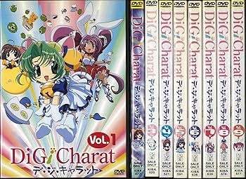 【中古】Di Gi Charat 全9巻セット マーケットプレイス DVDセット 13,100円