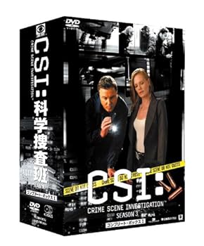 【中古】【39shop】CSI:科学捜査班★シーズン3 コンプリートBOX-1 DVD（良い）｜ドリエム店