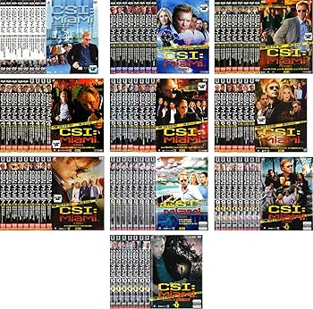 【中古】CSI:マイアミ　シーズン 1、2、3、4、5、6、7、8、9、ファイナル レンタル落ち 全80巻セット マーケットプレイスDVDセット商品 27,365円