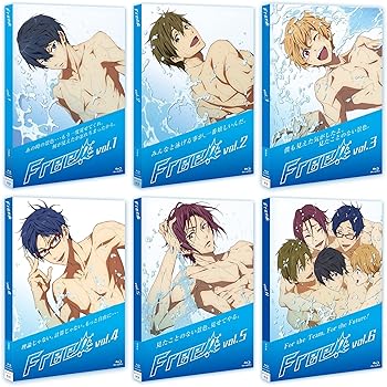 【中古】【39shop】Free!★全6巻セット マーケットプレイス Blu-rayセット（非常に良い）｜ドリエム店