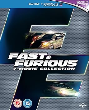 【中古】Fast & Furious 1-7 Blu-ray Region Free