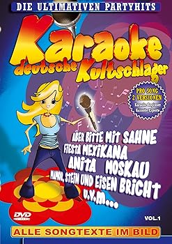 【中古】Karaoke: Deutsche Kultschlager 1 DVD