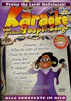 【中古】【39shop】Karaoke:★Greatest Gospel Songs DVD（良い）｜ドリエム店