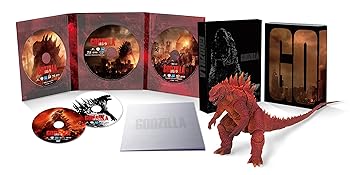 【中古】【39shop】GODZILLA★ゴジラ2014 完全数量限定生産5枚組 S.H.MonsterArts GODZILLA2014 Poster Image Ver. Blu-ray(非常に良い)|ドリエム店
