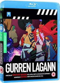 【中古】Gurren Lagann Ep. 1-27 - 4-Disc Set Tengen toppa gurren lagann NON-USA FORMAT, Blu-Ray, Reg.B Import - United Kingdom