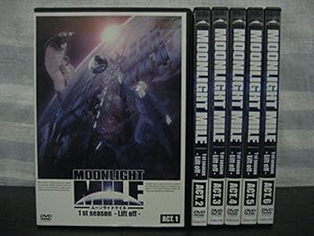 【中古】【39shop】MOONLIGHT★MILE 1stシーズン -Lift off- レンタル落ち 全6巻セット マーケットプレイスDVDセット商品（良い）｜ドリエム店