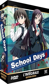 【中古】School Days コンプリート DVD-BOX 全12話+OVA1話, 330分 スクールデイズ アニメ DVD Import