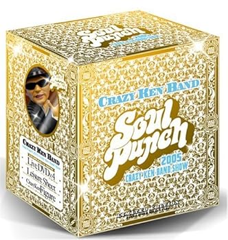 【中古】SOUL PUNCH 2005 クレイジーケンバンドショウ 本牧市民公園野球場+日本武道館 豪華LIVE DVD-BOX 限定版