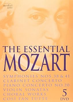 【中古】【39shop】The★Essential Mozart 5DVD（良い）｜ドリエム店