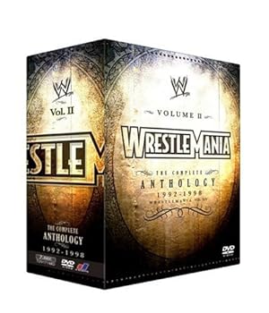 【中古】【39shop】WWE★レッスルマニア・アンソロジーBOX2 VIII-XIV 3000セット限定 DVD(良い)|ドリエム店