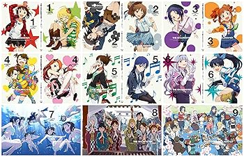【中古】アイドルマスター 完全生産限定版 全9巻セット マーケットプレイス Blu-rayセット