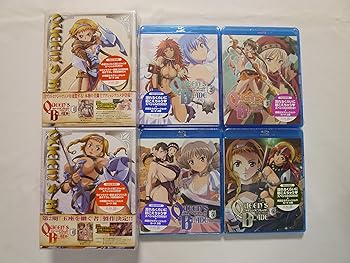 【中古】クイーンズブレイド 流浪の戦士 全6巻セット マーケットプレイス Blu-rayセット