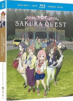 【中古】【39shop】サクラクエスト★Part 1 1-13話 Blu-ray + DVD(良い)|ドリエム店