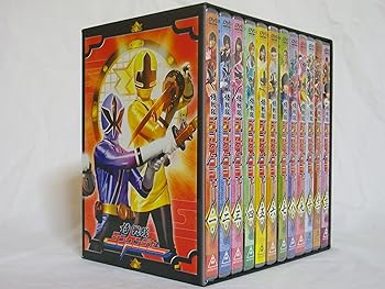 【中古】スーパー戦隊シリーズ 侍戦隊シンケンジャー　DVD全12巻セット