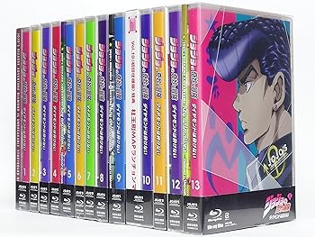 【中古】ジョジョの奇妙な冒険 ダイヤモンドは砕けない初回仕様版全13巻セット マーケットプレイス Blu-rayセット